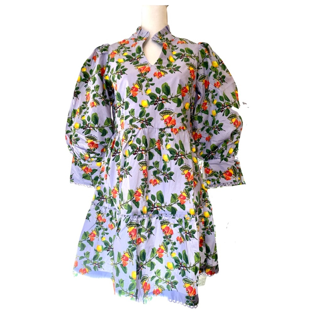 Emily Lovelock Lemon & Pepper Lilac Dress